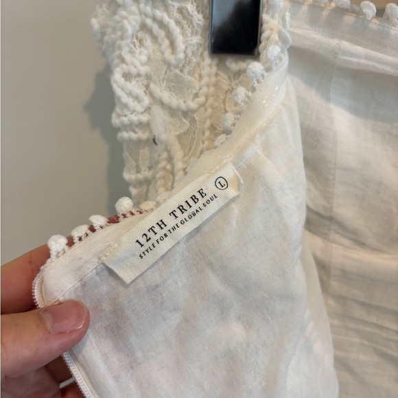 12th Tribe White Strapless Dress - Picture 5 of 6